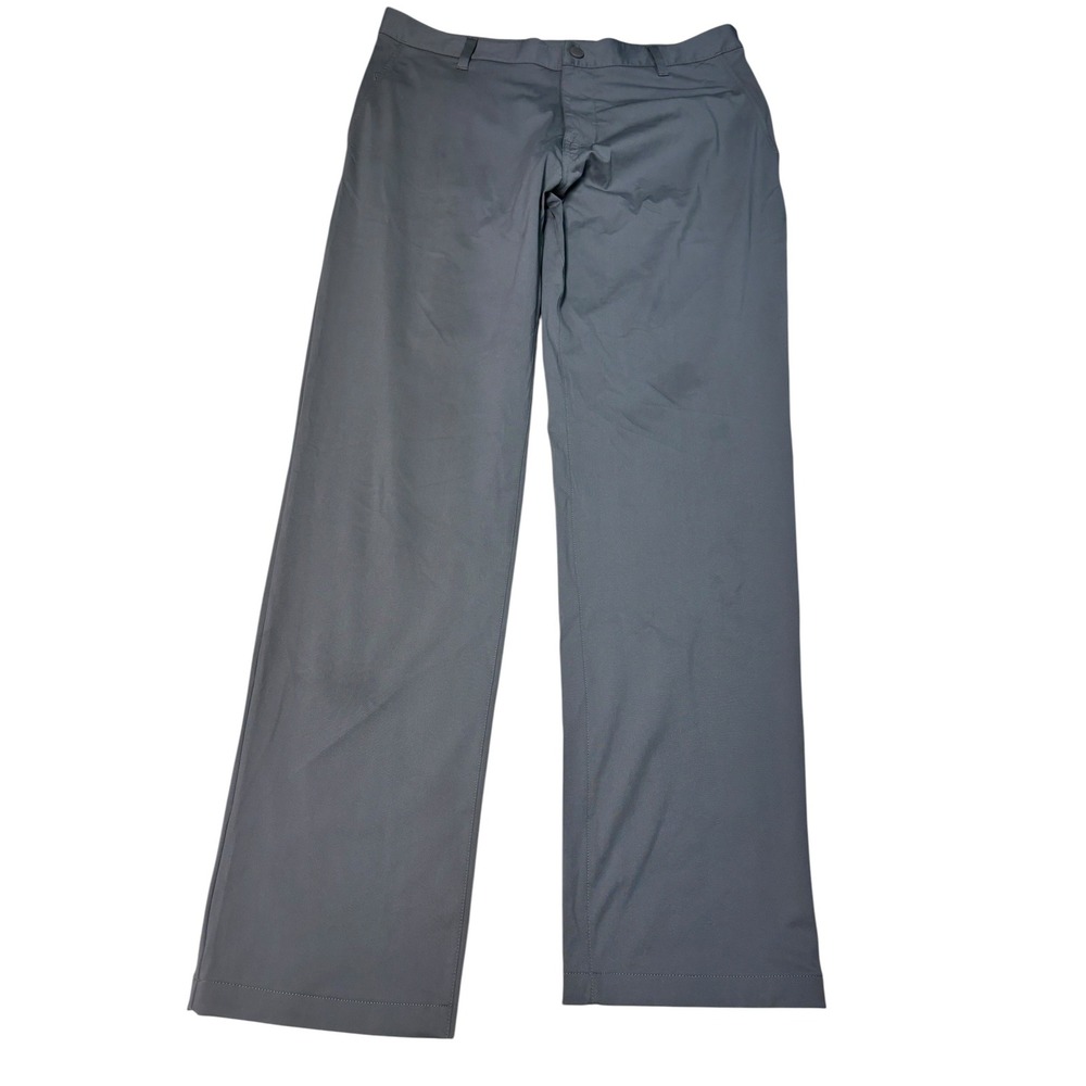 Rhone Commuter® Pant Classic Men 35 x 32 Gray Straight Leg Performance Trousers